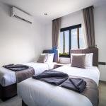 Two Bedroom Family Room with Private Balcony, Mountain & Sea View