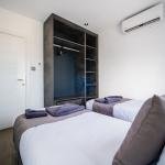 Two Bedroom Family Room with Private Balcony, Mountain & Sea View
