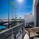 Classic First Floor Double Room with Private Balcony & Pool View
