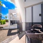 Comfort Double Room with Sofa Bed, Private Terrace, Pool & Mountain View